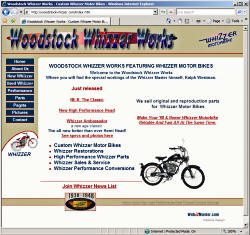 Woodstock Whizzer Works Website in Woodstock, IL